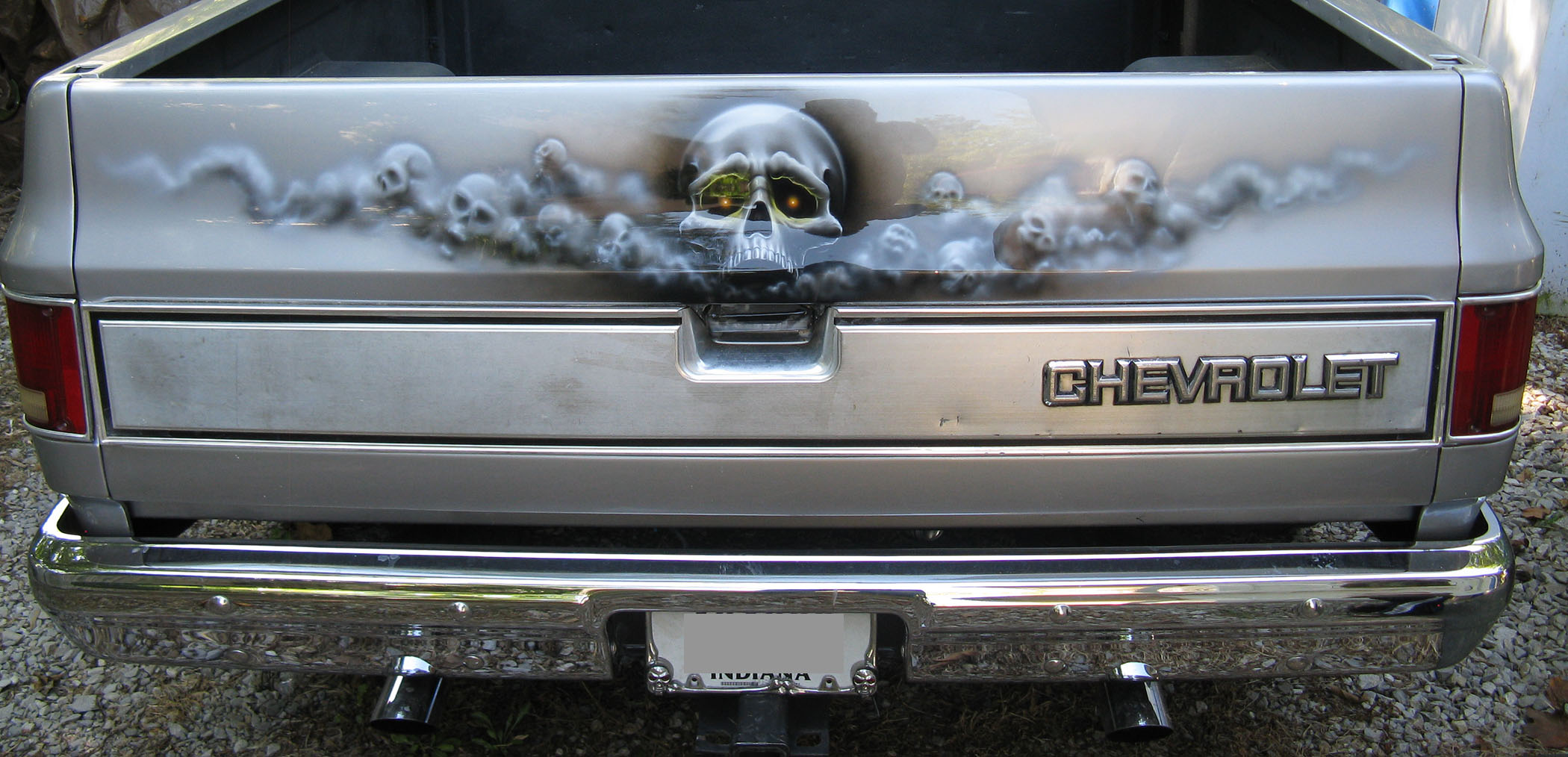 Crawley Tailgate - Orange Moon Art Studio